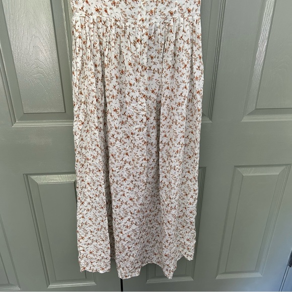 Christy Dawn The Scarlet Dress Buckwheat Floral Long Maxi with Cap Sleeves - Picture 6 of 8